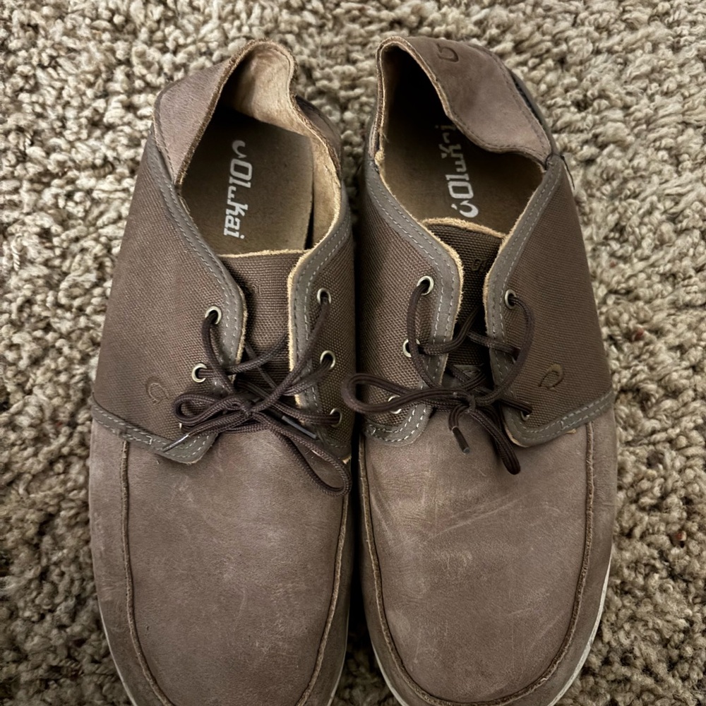 Olukai Men's Brown Casual Shoes 10.5